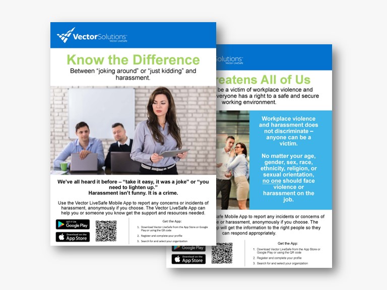 Workplace Violence and Harassment Posters 2022_Landing Page